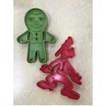 VINTAGE Disney Cookie Cutters - Goofy and Gingerbread Man