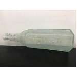 VINTAGE Brooke's Lemos Embossed Bottle 