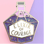 Elixir of Courage Lapel Pin - Jubly-Umph Originals