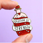 Solution of Strength Lapel Pin - Jubly-Umph Originals