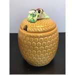VINTAGE Honey Pot | Beehive with Bee Finial | Made in Japan