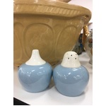 VINTAGE Wedgwood Barlaston Blue Salt & Pepper Shakers