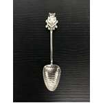 ANTIQUE James Linton Sterling Silver Teaspoon - Swan Crest - Australian 