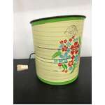 VINTAGE Willow Australia Flour Sifter - Cream & Green w Floral Motif 