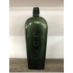 VINTAGE JDKZ Dutch Gin Bottle - Green