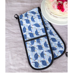 Guinea Fowl Double Oven Glove - Cotton