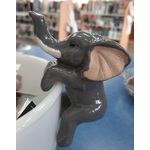 Grey Elephant Pot Hanger