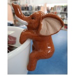 Brown Elephant Pot Hanger