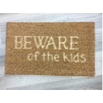 Coir Doormat - Beware of the Kids