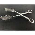 VINTAGE Silver Plate Scissor Tongs Cake Servers 