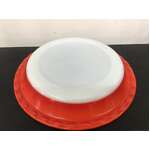 Vintage Pyrex Ovenware - Burnt Orange Pie Dish