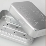 Soap Travel Tin - Waste Free - Aluminium