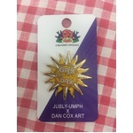 Gay All Day Lapel Pin - Jubly-Umph Originals x Dan Cox