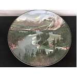 VINTAGE Royal Doulton Bow Valley Banff National Park D6475 Plate - 26 cm Diameter 