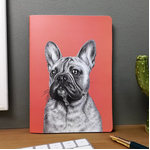 Frenchie Dog  Notebook - Beth Goodwin for Good Chap's - 60 Page Unlined