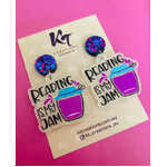 Reading is My Jam - Dangle Earrings