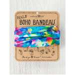 Natural Life Half Boho Bandeau | Raiinbow Tye Dye | Headband Hair Scarf