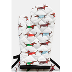 Christmas Dogs Single Oven Glove | 100% Cotton | Australian Design