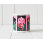 Arabian Nights Garden Pot - Ceramic - 14 x 14 cm