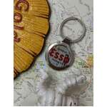 Esso Imperial Products Metal Keyring Keychain