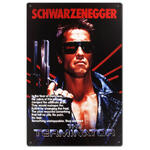 Schwarzenegger - The Terminator - Tin Sign