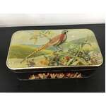 VINTAGE MacRobertson's Embossed Pheasant Tin