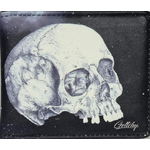 Black Wallet with Skull