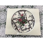 VINTAGE Biarritz Royal Staffordshire Rectangular Plate w Rose Motif - Reg 784849