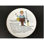 RETRO Westminster Australia Fishing Display Plate - 19 cm 