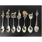 VINTAGE Sundowner Randa Figural Souvenir Spoons - Lot of 7 - Australia