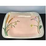 VINTAGE Shorter & Son Rectangular Dish | Bull Rush Floral 