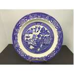 VINTAGE Woods Ware Blue Willow Dinner Plate | 25.5 cm Diameter