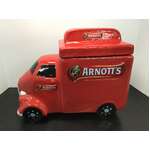 Arnott's Biscuit Canister | Red Delivery Truck | Ceramic