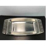 RETRO Wiltshire Burgundy Oblong Dish