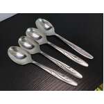 VINTAGE Rodd Stardust Silver Plate Teaspoons x 4