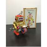 Robot Drummer Wind Up Tin Toy | Collectable Retro