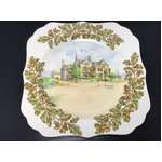 Royal Doulton Series Ware Plate | The Peacock Rowsley | Old English Inns