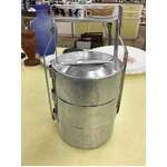 VINTAGE Aluminium Tiffin Lunchbox | 3 Layers