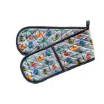 Bugs & Insects Double Oven Glove | 100% Cotton | Australian Design
