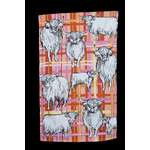 Highland Cow Cotton Kitchen Tea Towel