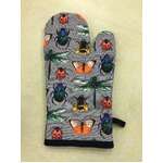 Bugs & Insect Print Single Oven Glove | 100% Cotton | Australian Design