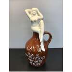 VINTAGE Naked Lady Ceramic Decanter