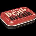 Kill The Death In Your Breath Retro Mint Tin | Sugar Free Mints | Nostalgic Art
