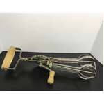 VINTAGE Swift Whip Propert Rotary Egg Beaters Whisk | Wooden Handles
