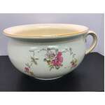 VINTAGE Burgess & Leigh Burslem Floral Potty Chamber Pot