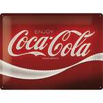 Coca-Cola | Large Tin Sign | Nostalgic Art | 30 x 40 cm