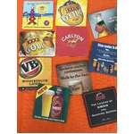 Australian Beer Coasters x 10 | Cardboard 