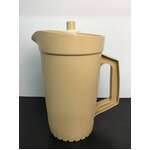 RETRO Tupperware Water Jug w Push Button Lid | Beige