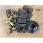 VINTAGE Bakelite & Brass Light Fittings Switches Plugs | Bulk Lot