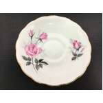 Colclough Pink Roses Saucer | Bone China Made in England 